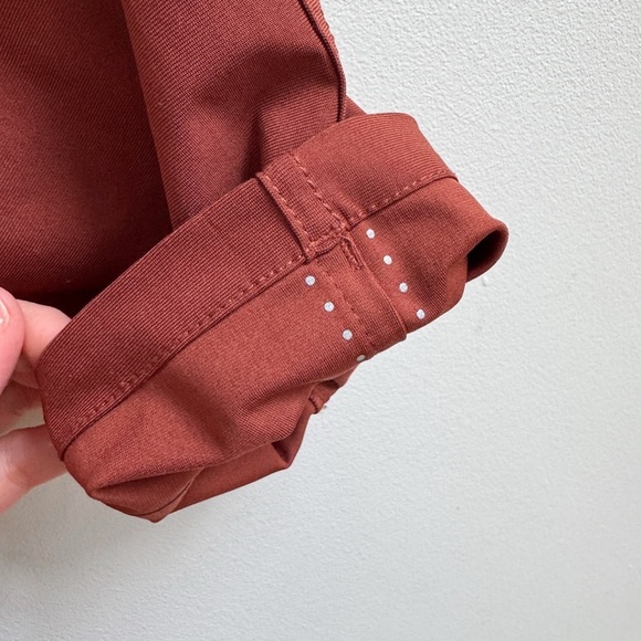 LULULEMON • City Sleek 5 Pocket 7/8 Pant in Dark Terracotta - Picture 12 of 15